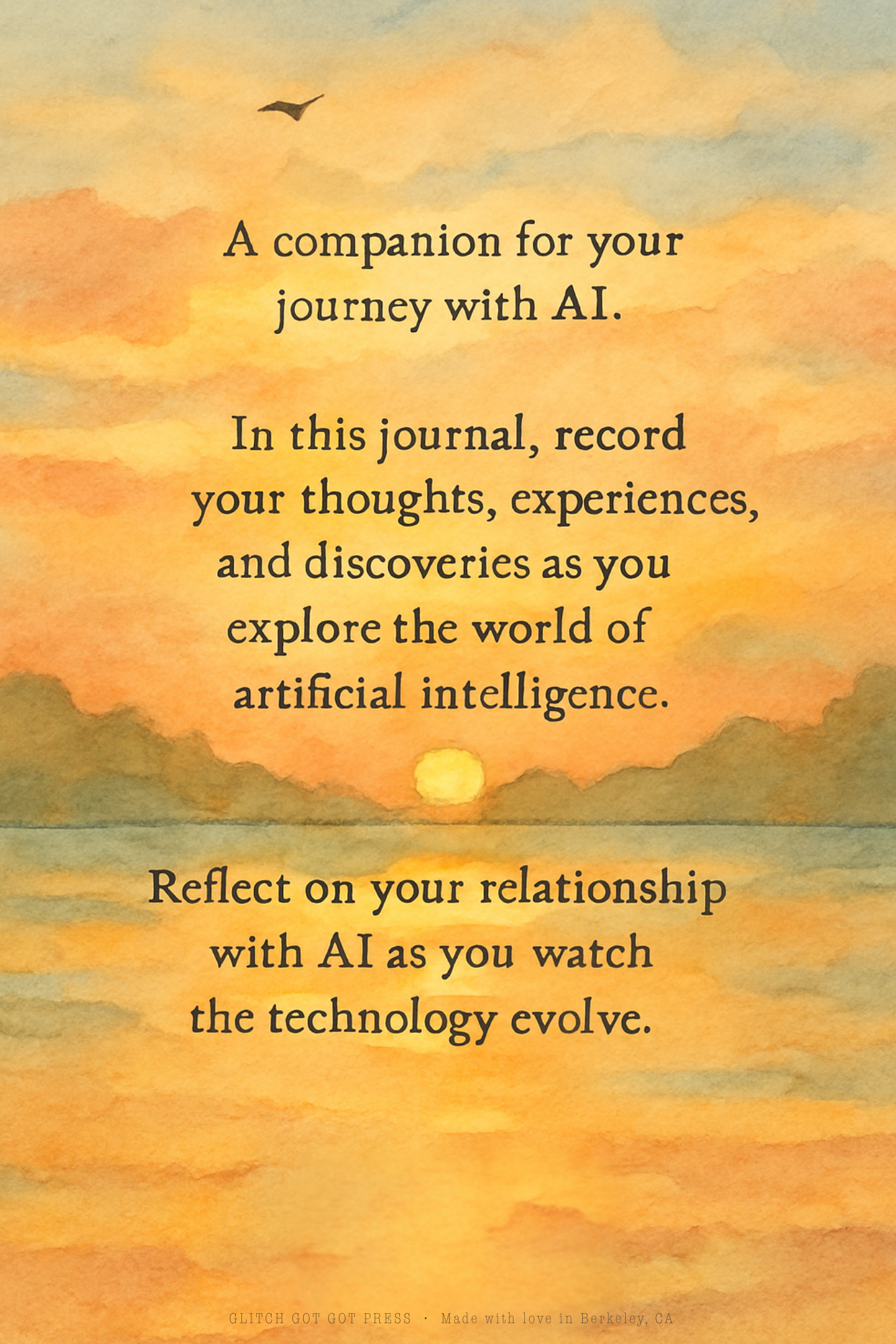 AI and I: A modern Journal (Hardcover)