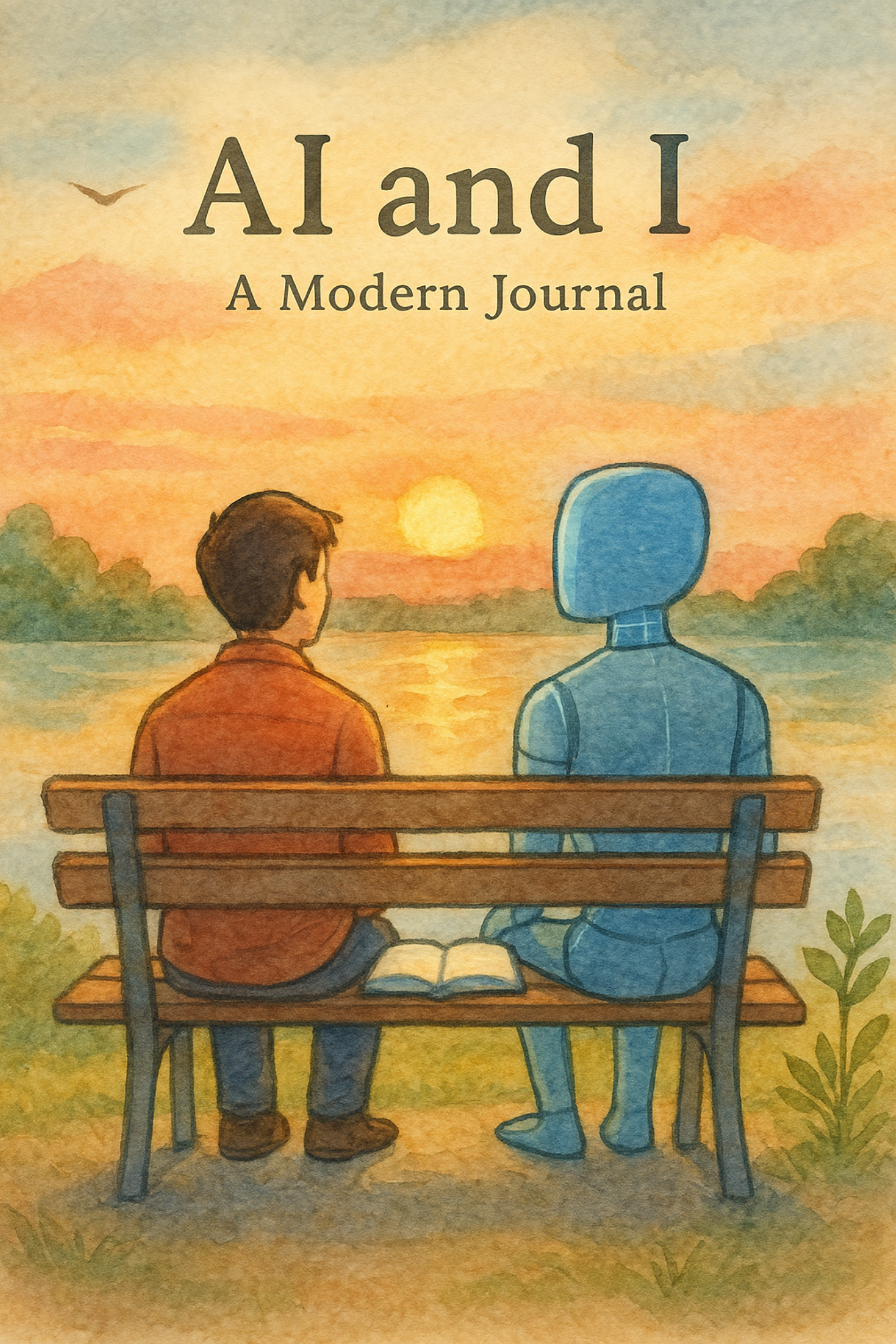 AI and I: A modern Journal (Hardcover)