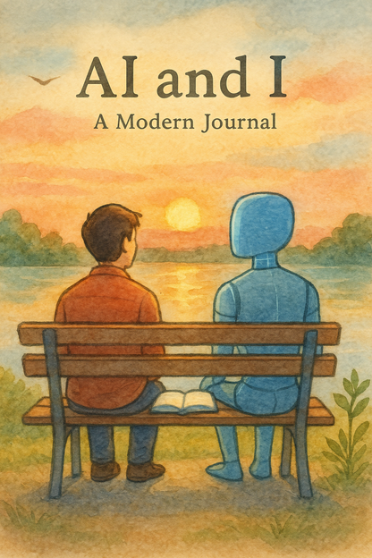 AI and I: A modern Journal (Hardcover)