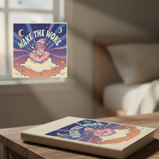 "Wake the Woke" Bubble-free stickers