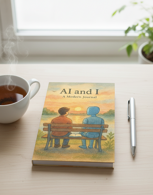 AI and I: A modern Journal (Hardcover)