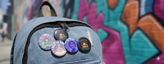 "Wake The Woke" 6 pin buttons