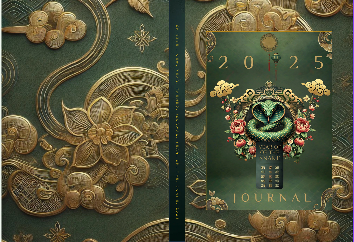 2025 Chinese Zodiac, Year of the Snake Journal, 2025 Planner and Journal (PAPERBACK)