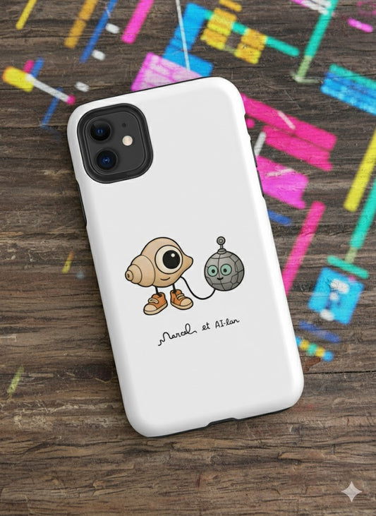 Marcel et AI-lan Phone Case: Your Pocket-Sized Companions &amp; Protection